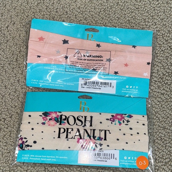 Childrens Headband Posh Peanut (bamboo) - Picture 2 of 4